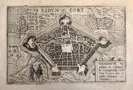 Valegio (o Valeggio o Valesio) Francesco Esdyn Fort (Hesdin) 1590 ca. Venezia